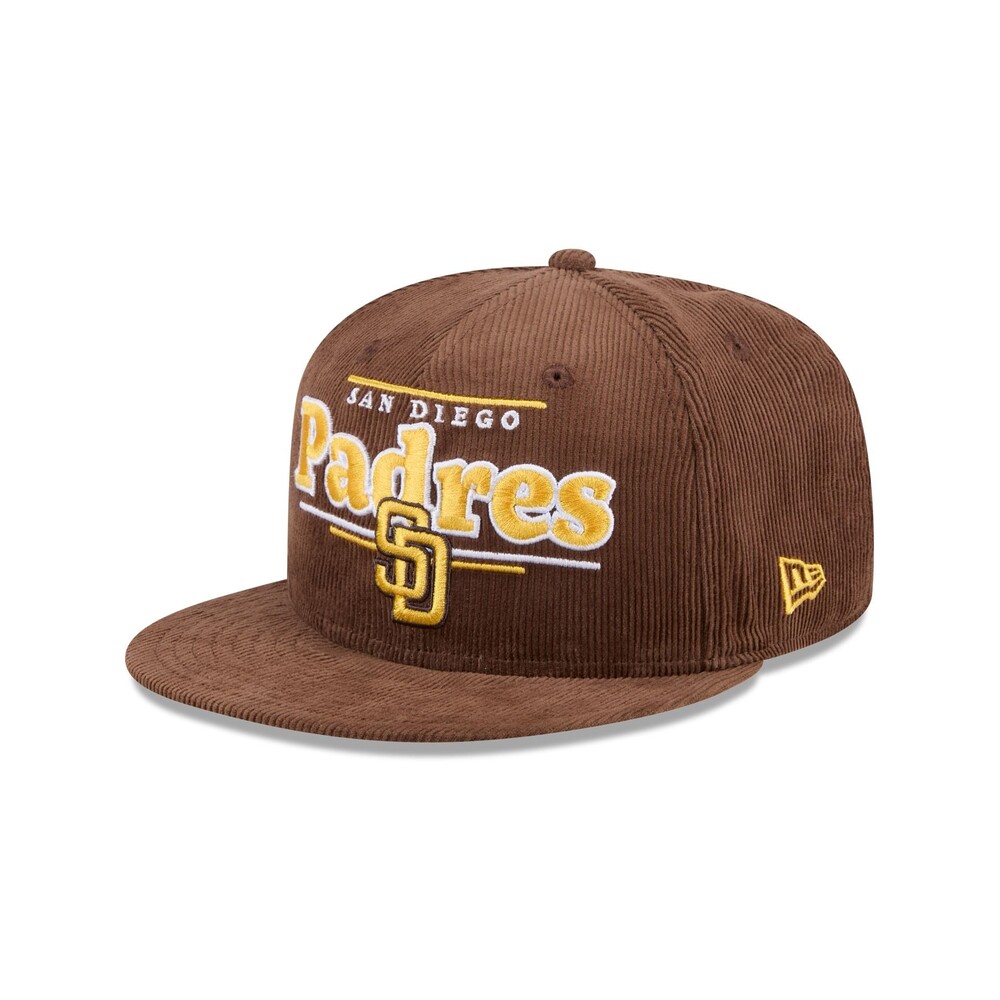 New Era San Diego Padres Throwback Display 9FIFTY Snapback Hat - One Size